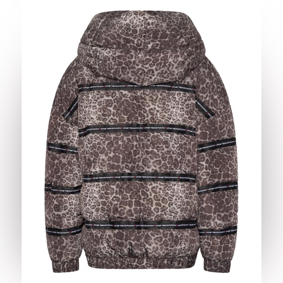 ONE TEASPOON Animal Print Puffer Jacket - Picture 4 of 10